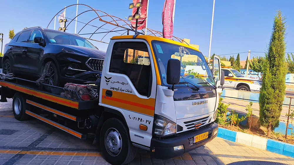 pic khodro bar 1 خدمات حمل خودرو با خودرو بر